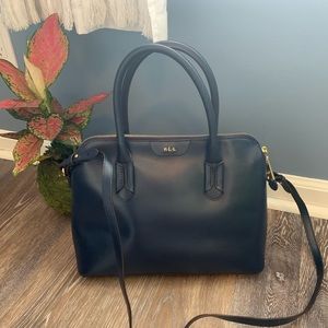Large Ralph Lauren leather tote